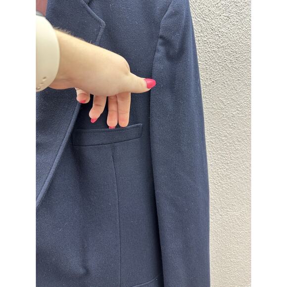 Anderson Little Mens Suit Cat Size Unknown Blue Wool Two Button Up - Picture 3 of 16